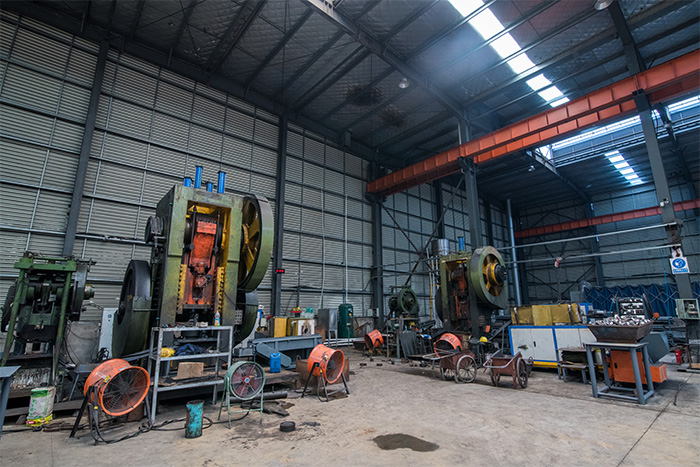 遵义网架配件-锥头加工车间